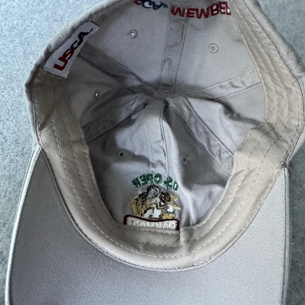 2016 U.S. Open Oakmont Hat Cap Strap Back Mens One Size Gray Golf USGA Member